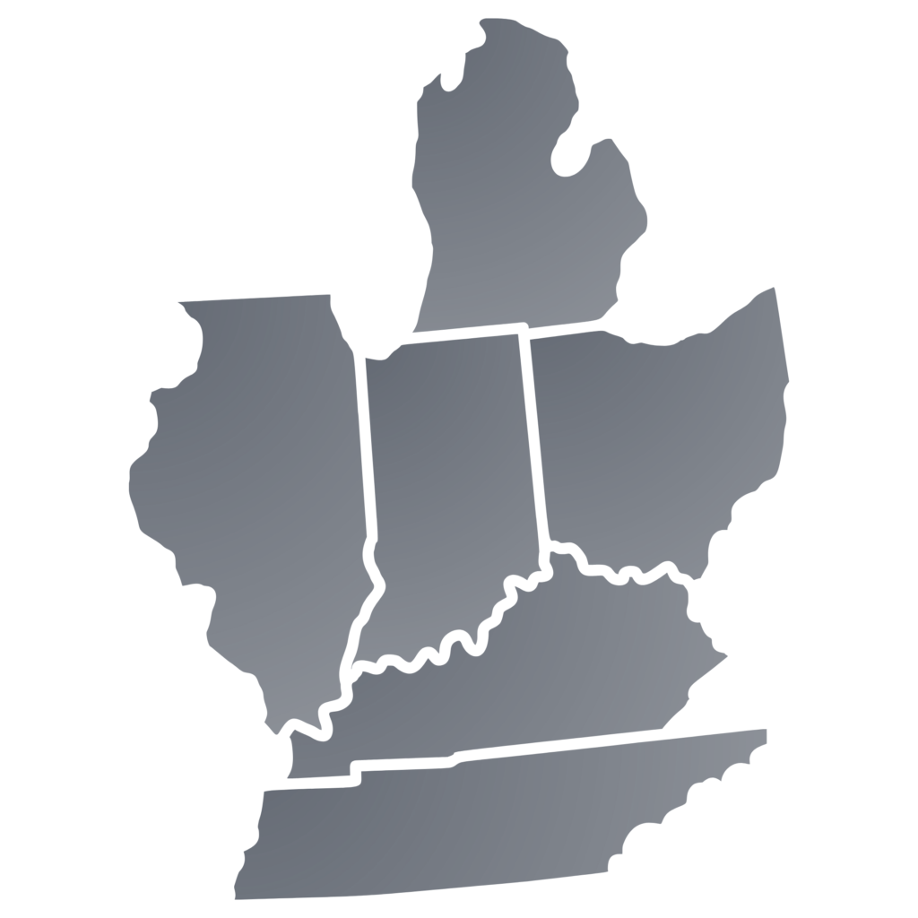 Indiana Ohio Fiber Splicing Service Area