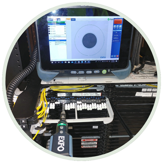 Testing Optical Network OSP Fiber Splicing, NEtwork Construction Ohio, I | Tango Fiber